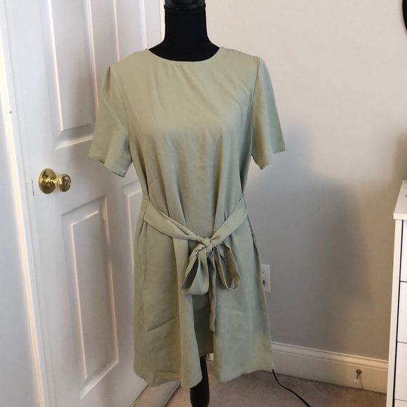 Sage Green Dress - Picture 1 of 2